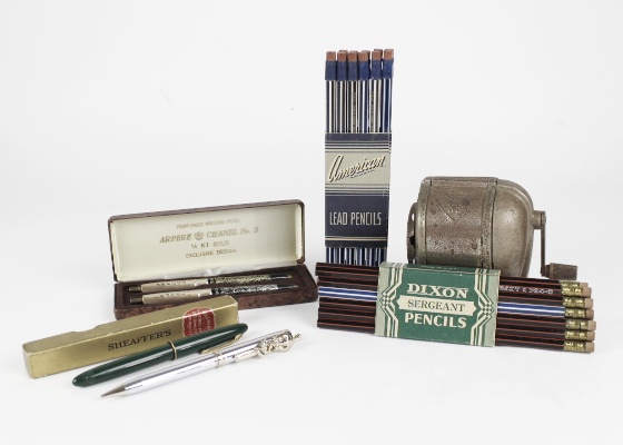 Arpege Chanel No 5 Pen Set, Sheaffer Fountain Pen and More