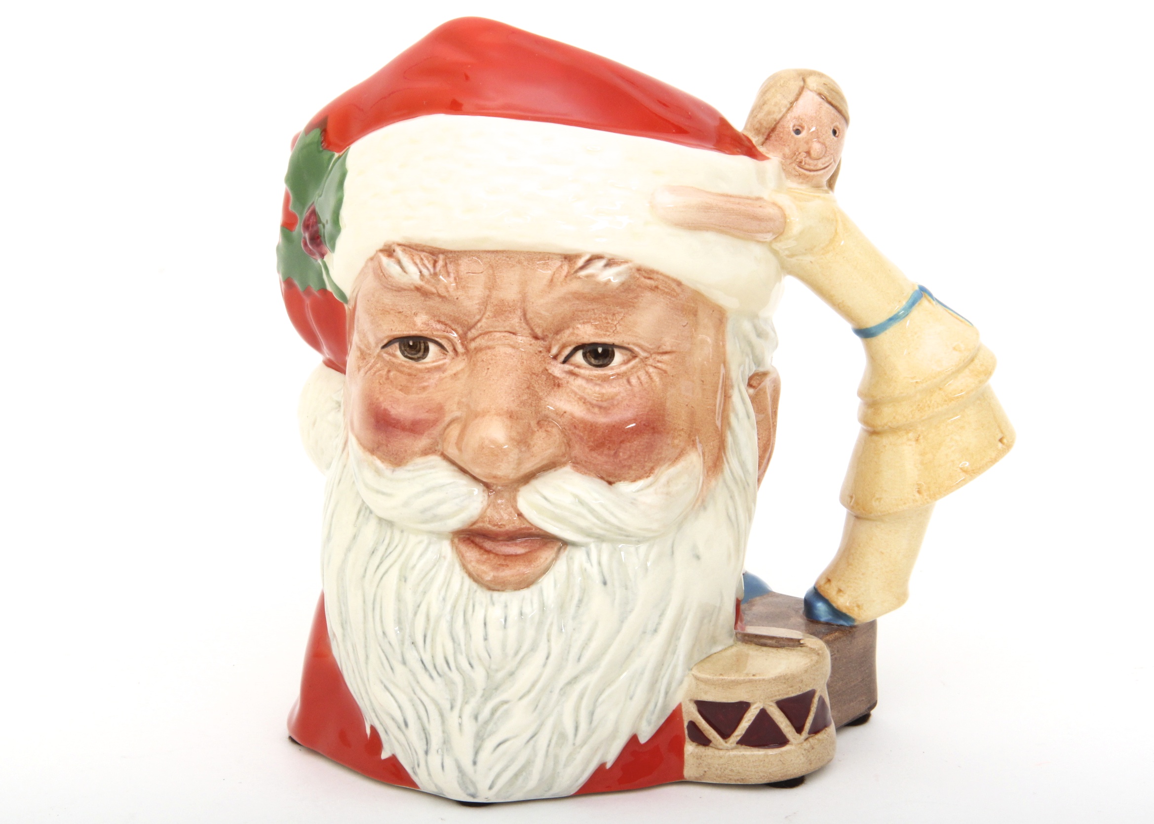 Royal Doultan Santa Claus Urn