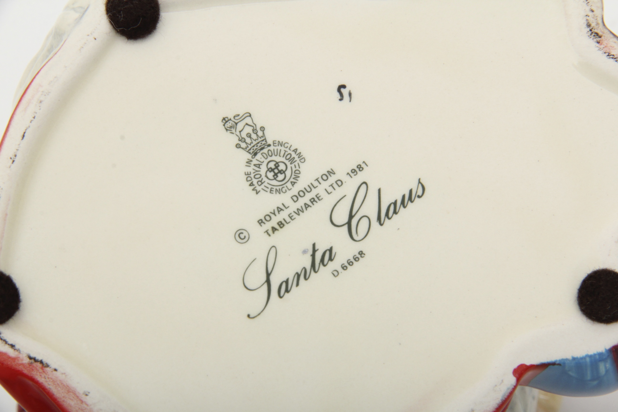 Royal Doultan Santa Claus Urn