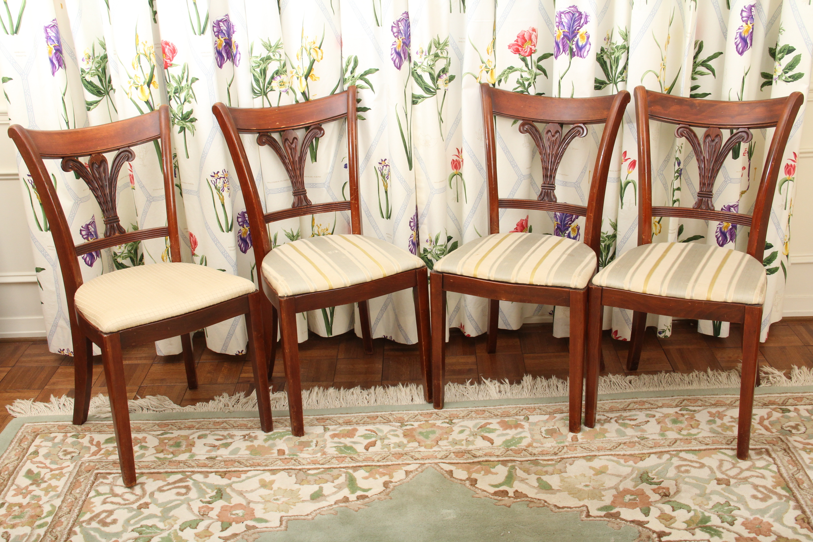 Duncan Phyfe Style Dining Room Table and Chairs