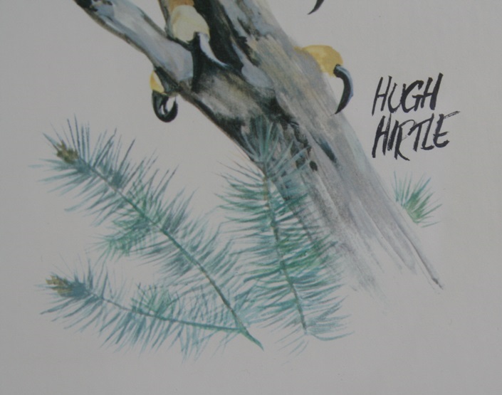 Lithograph by Artist Hugh Hirtle