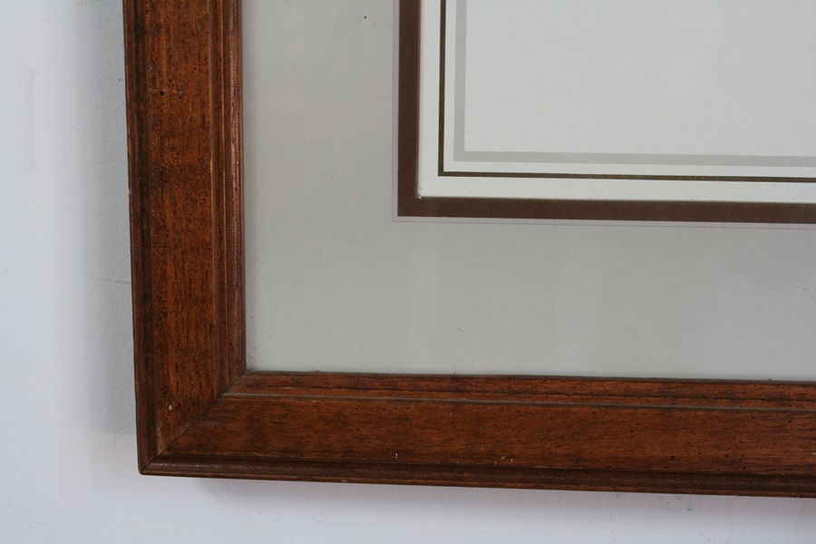 Lithograph by Artist Hugh Hirtle