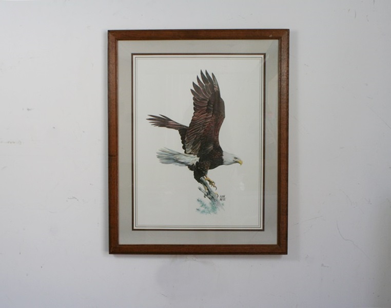 Lithograph by Artist Hugh Hirtle