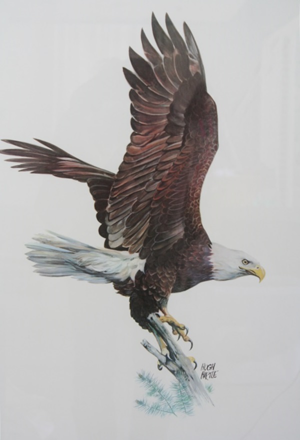 Lithograph by Artist Hugh Hirtle