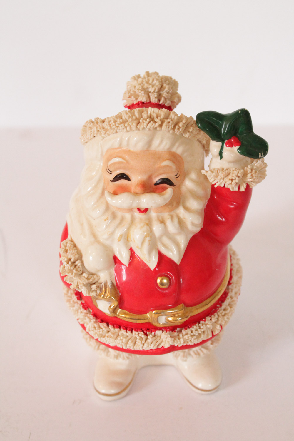 Pair of Vintage Santa Banks