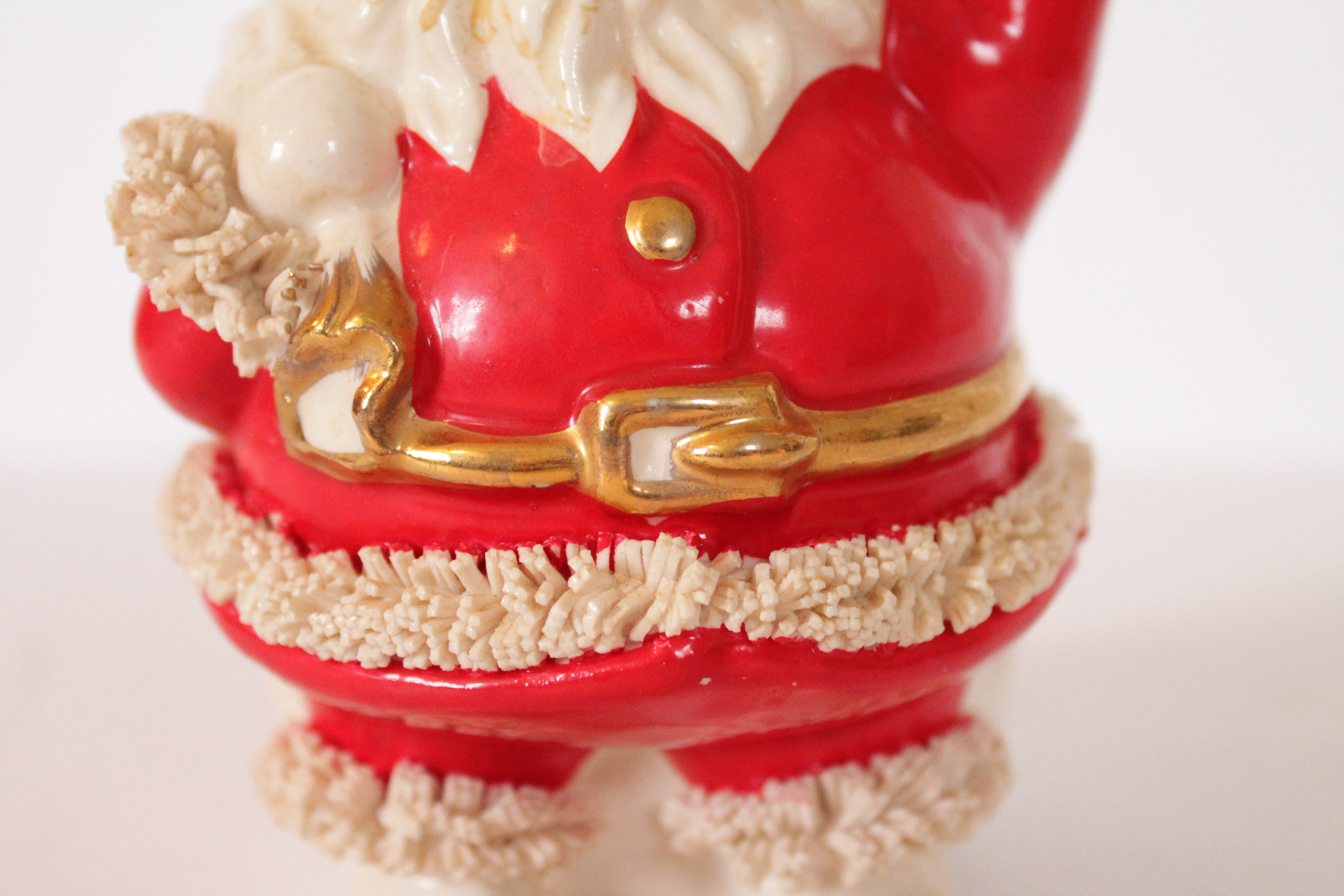 Pair of Vintage Santa Banks