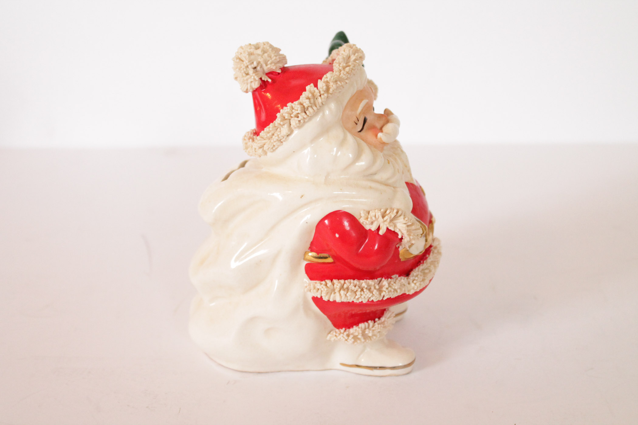 Pair of Vintage Santa Banks