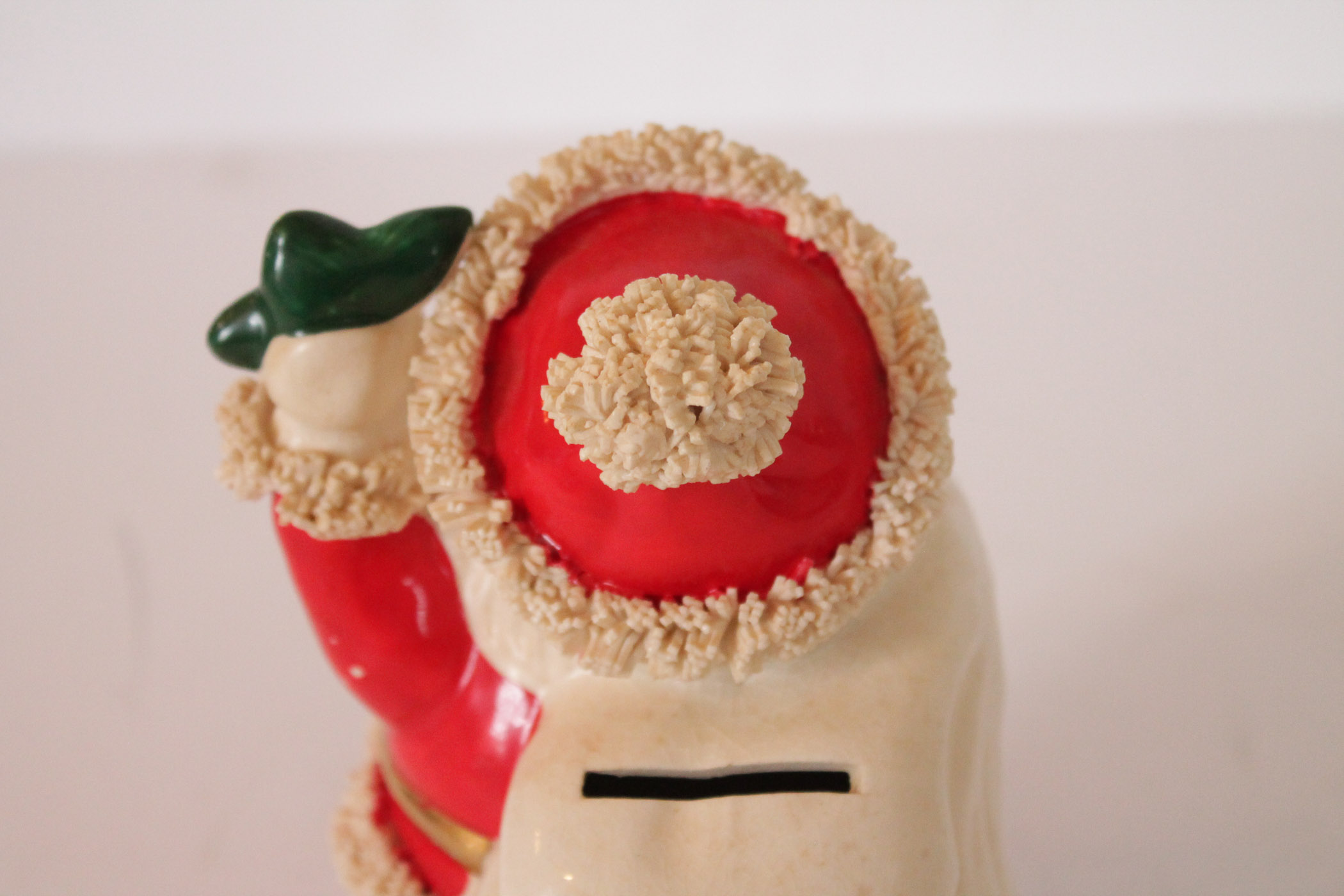 Pair of Vintage Santa Banks