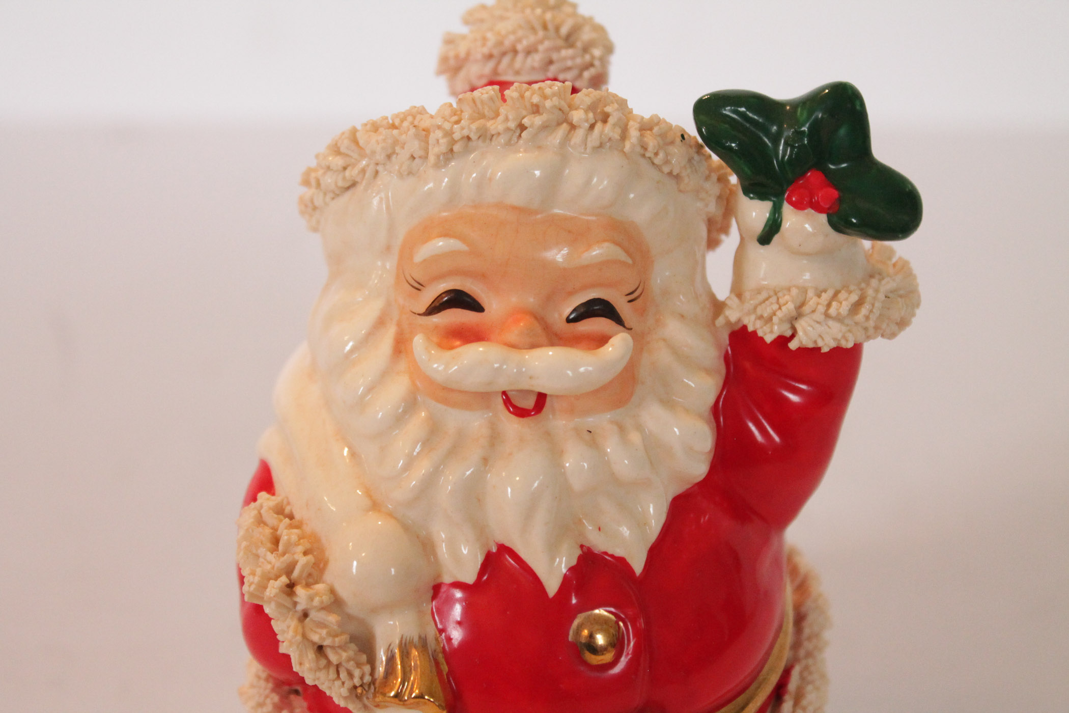Pair of Vintage Santa Banks