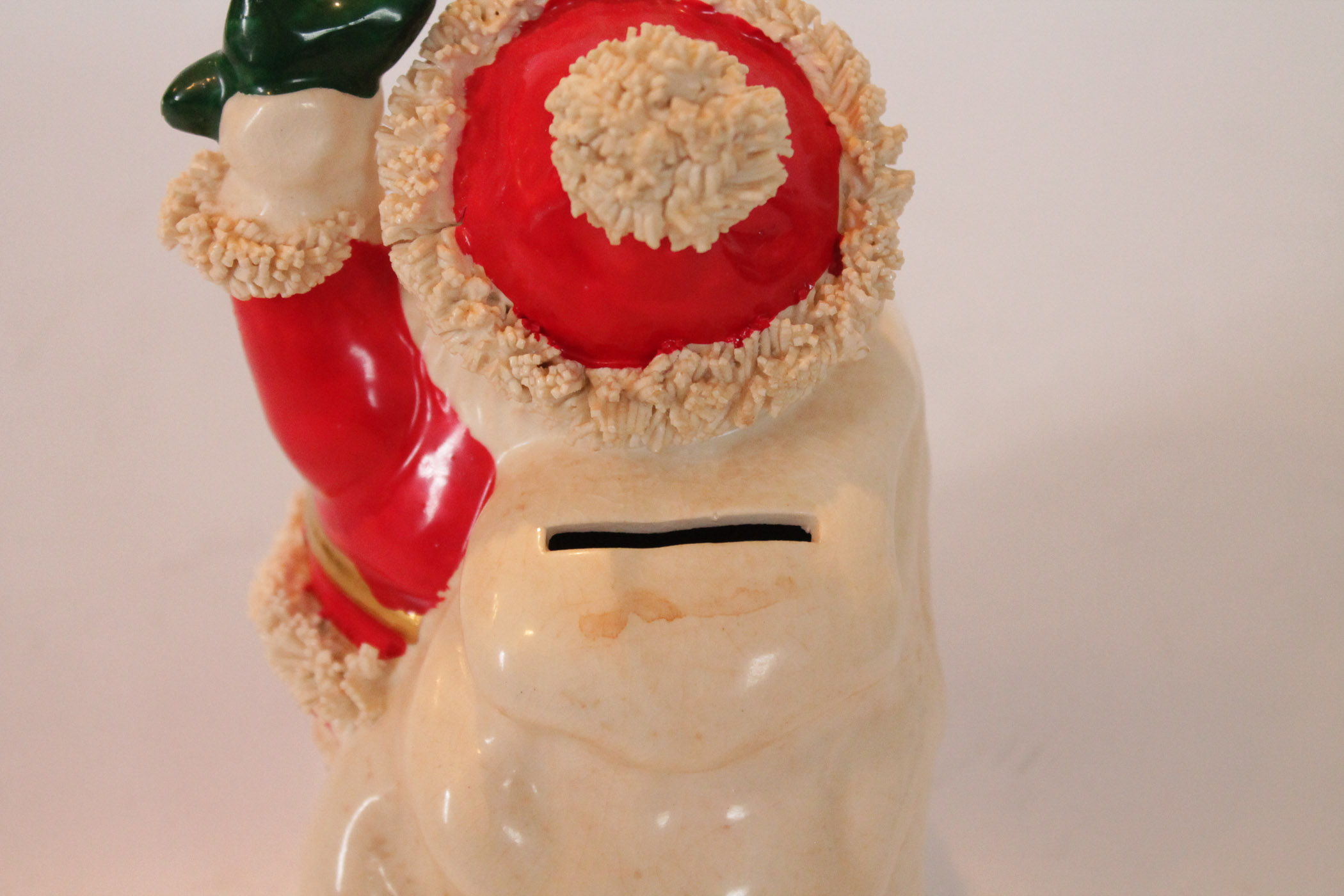 Pair of Vintage Santa Banks