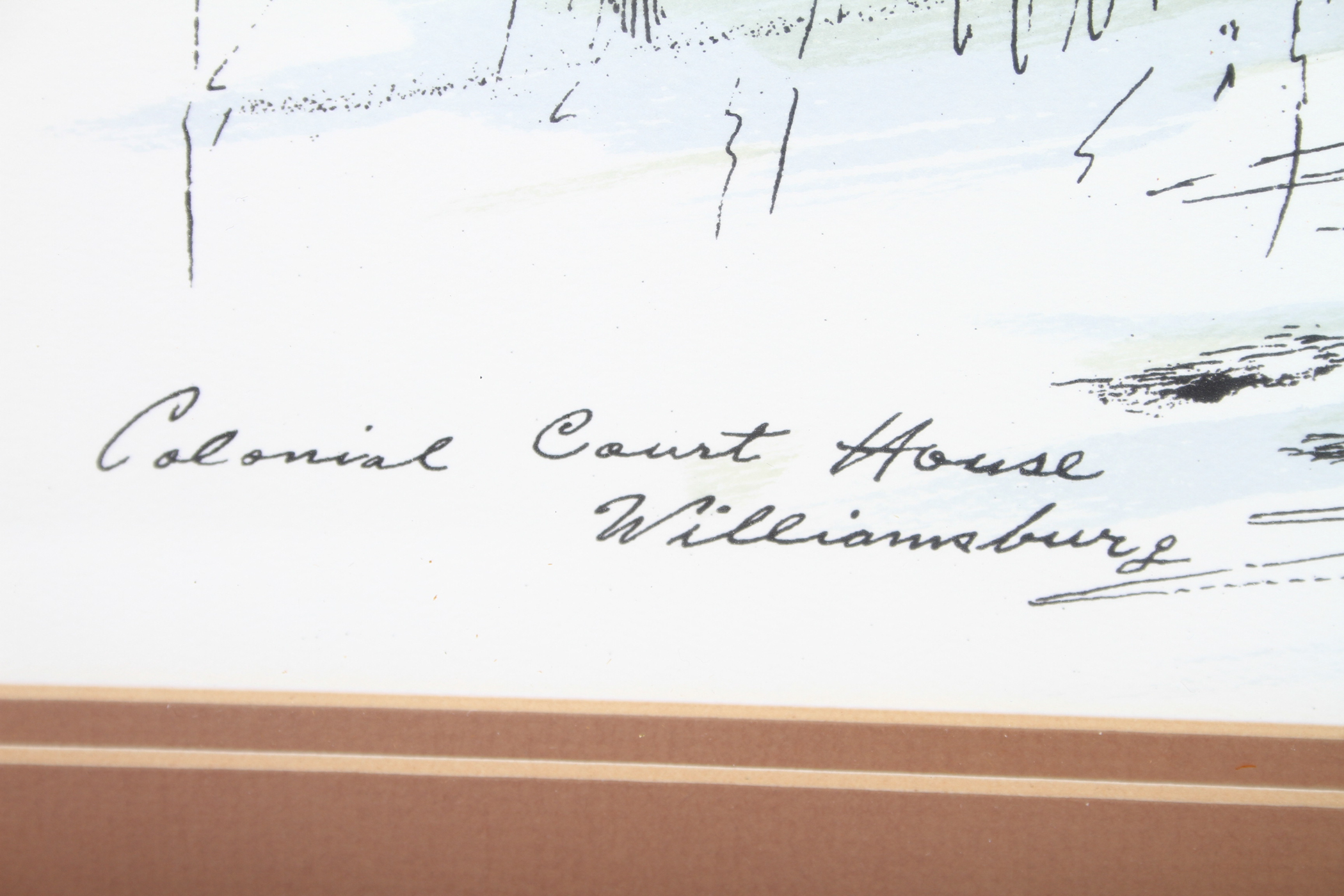 Vintage Williamsburg Print by John Haymson