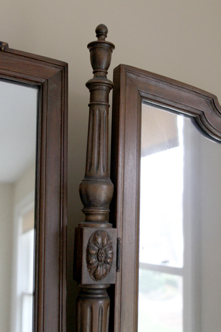 Antique Sligh Vanity with Seat