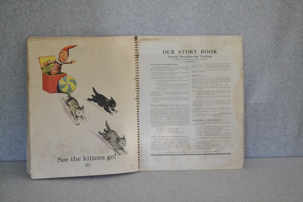 1940 "Our Storybook" Easy Growth in Reading Book