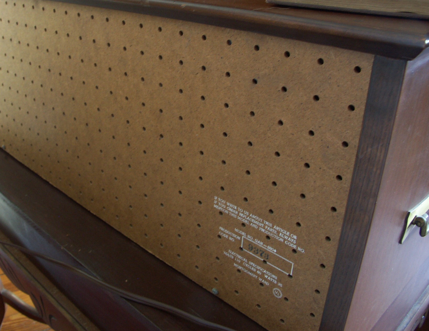 Vintage Audion Organ and Stand