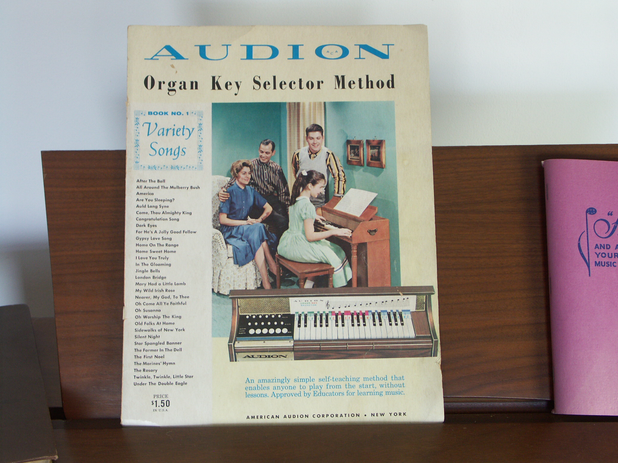 Vintage Audion Organ and Stand