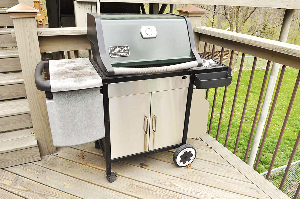 Weber on sale silver grill