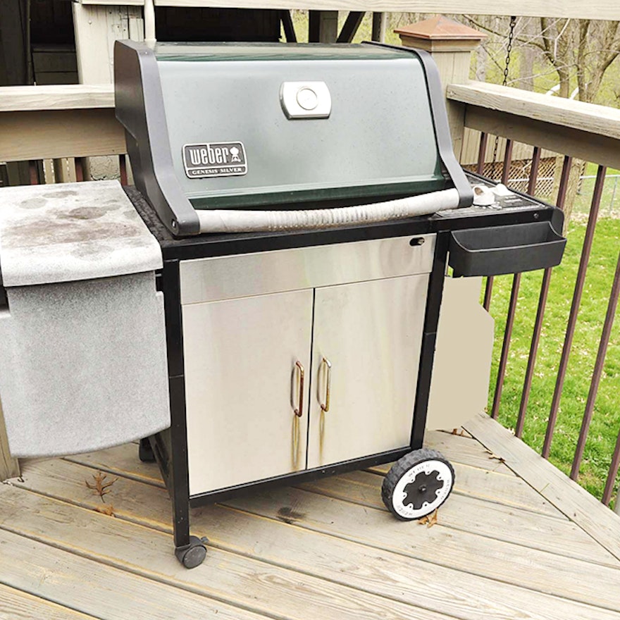 Weber Genesis Silver Grill with Cover