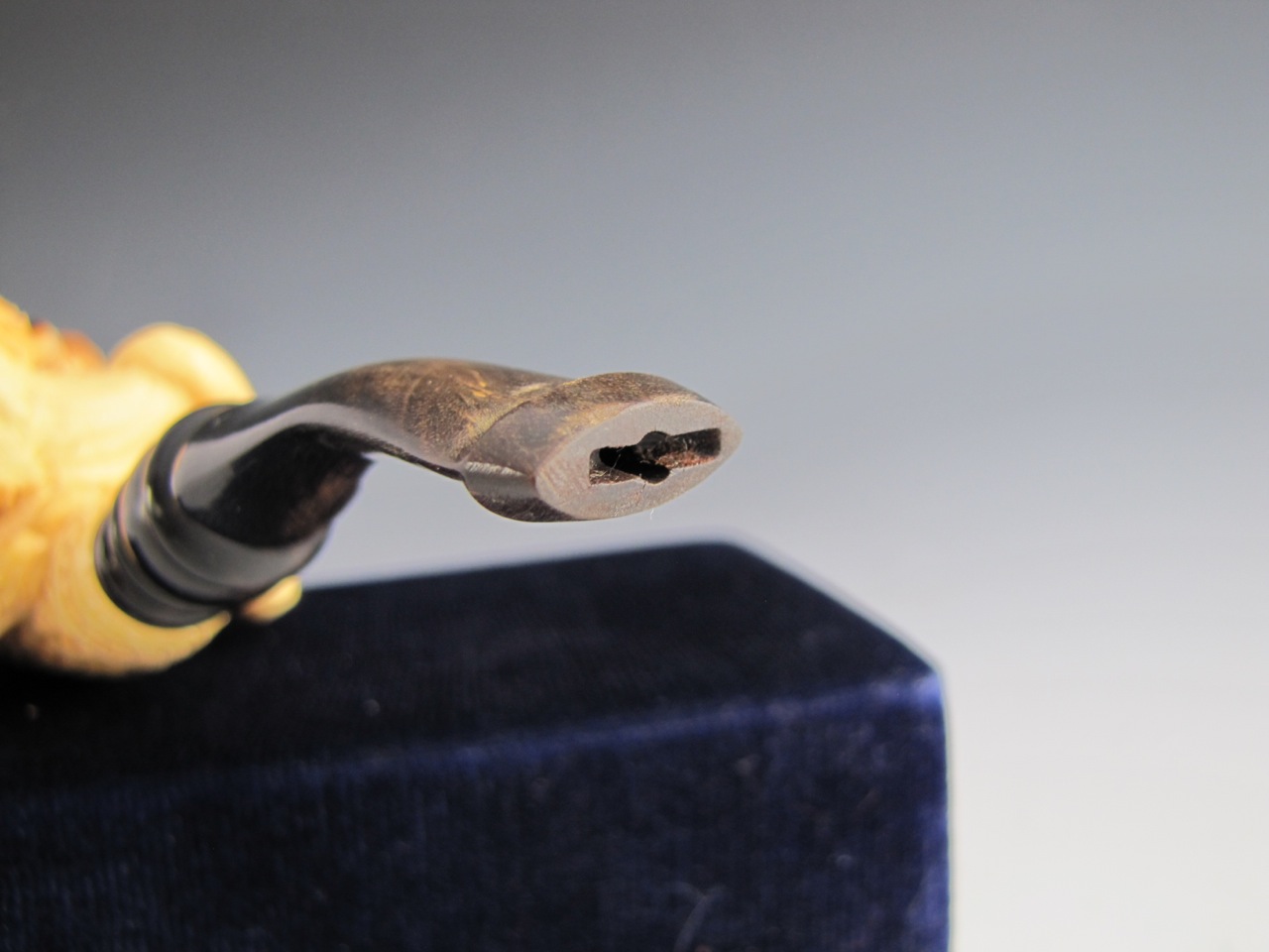 Deluxe Carved Meerschaum Eyup Sabri “Mermaids" Pipe