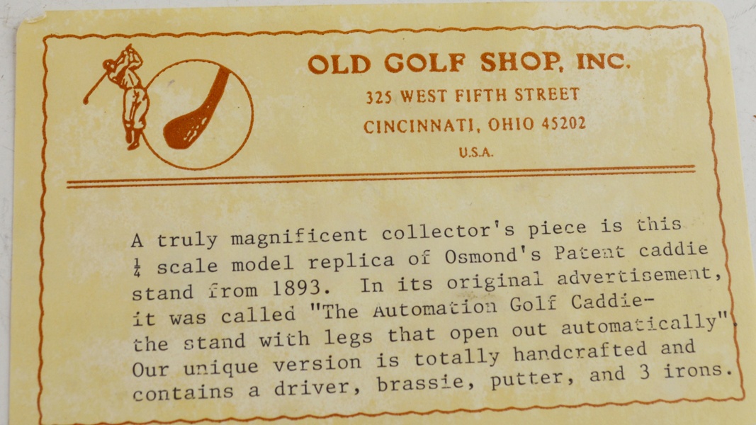 Automation Caddie 1/4" Scale Model Replica