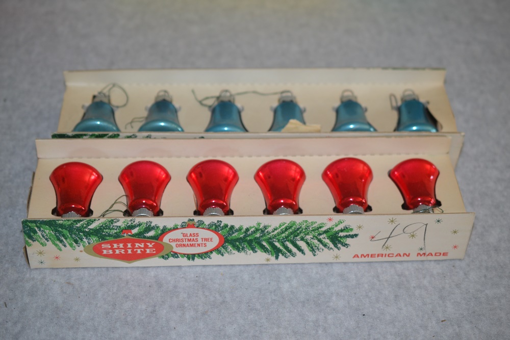 Vintage Shiny Brite, Santa's World and Other Christmas Ornaments