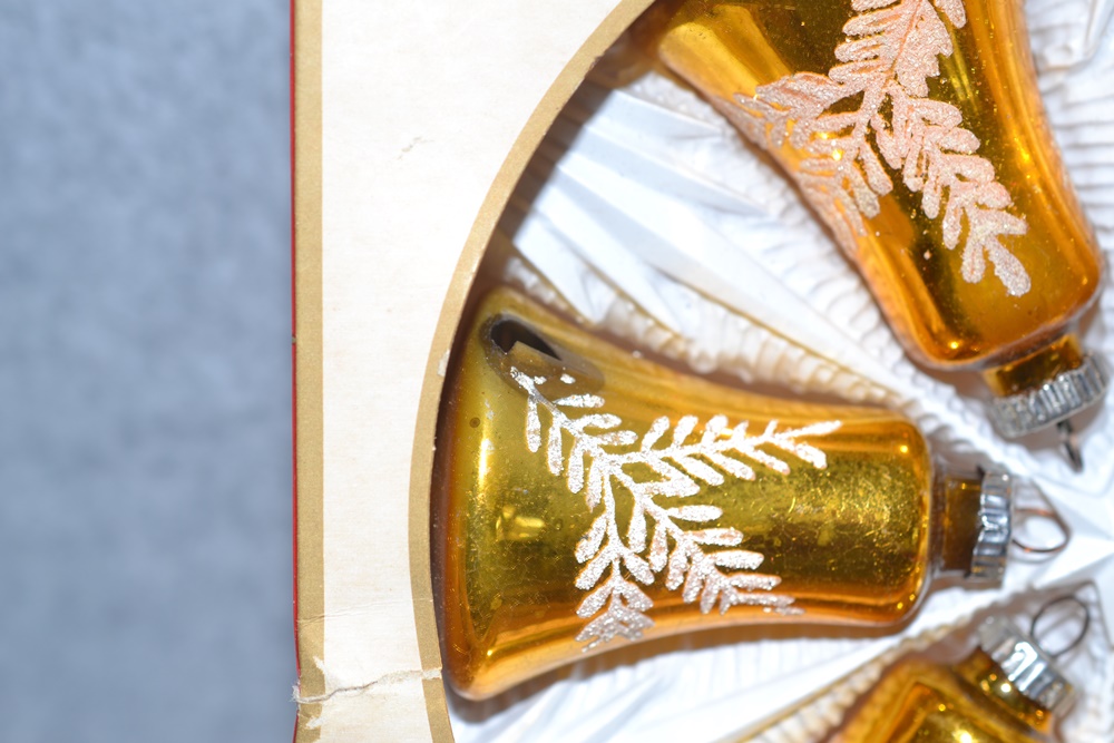 Vintage Shiny Brite, Santa's World and Other Christmas Ornaments