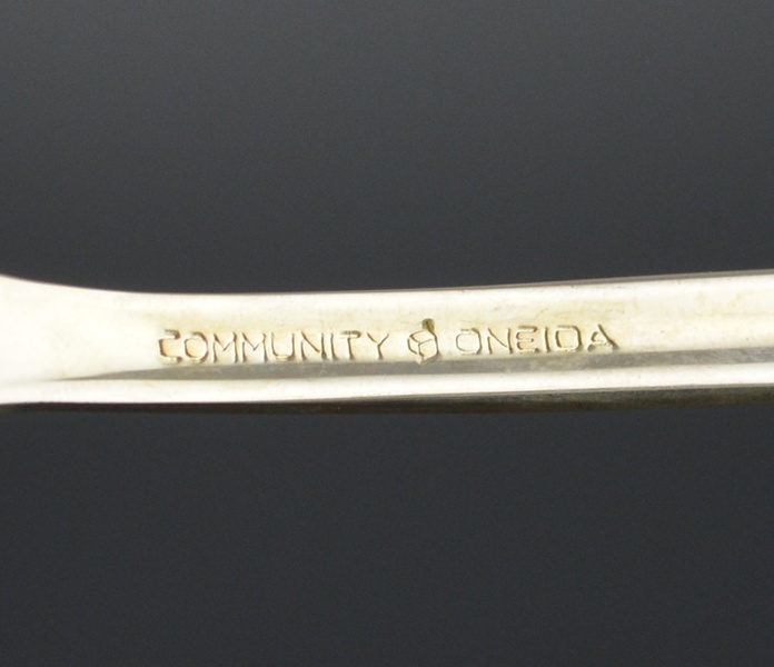 Oneida Community "Belcourt" Silver Plated Flatware and Box