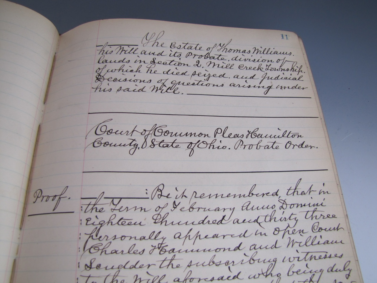 Rare Historical Cincinnati Land Ledger Books c.1780’s-1840’s