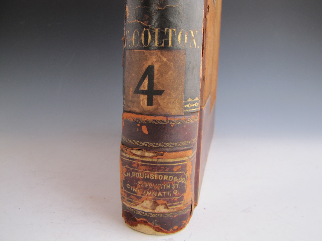 Rare Historical Cincinnati Land Ledger Books c.1780’s-1840’s