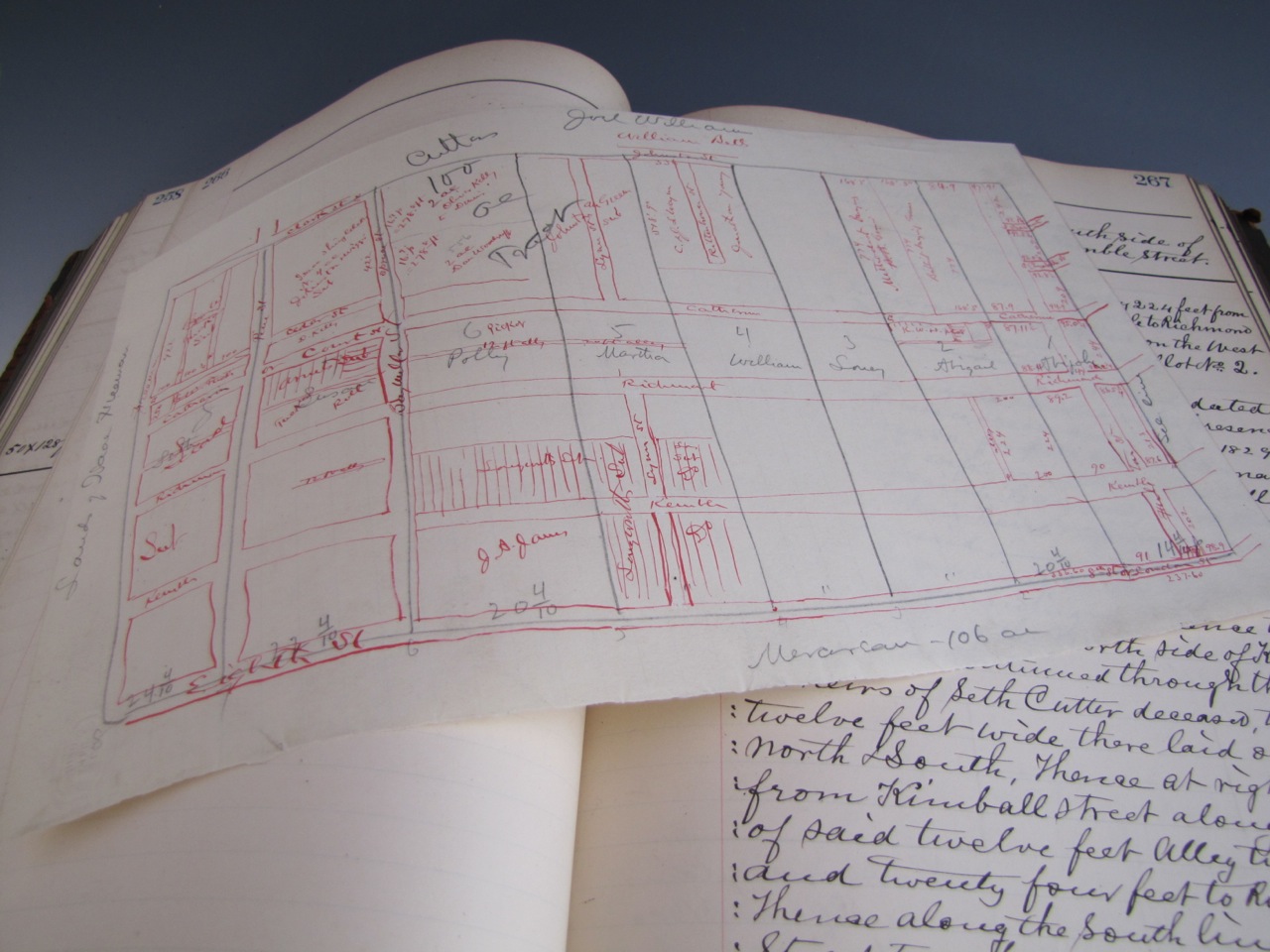 Rare Historical Cincinnati Land Ledger Books c.1780’s-1840’s