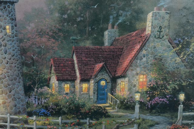 "The Light of Peace" Signed Limited Edition Thomas Kinkade Print