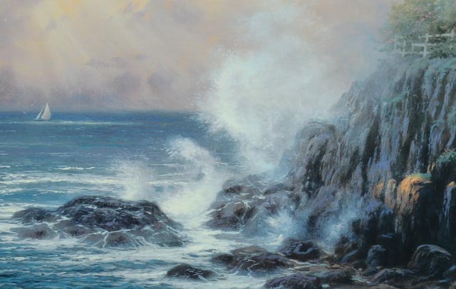 "The Light of Peace" Signed Limited Edition Thomas Kinkade Print