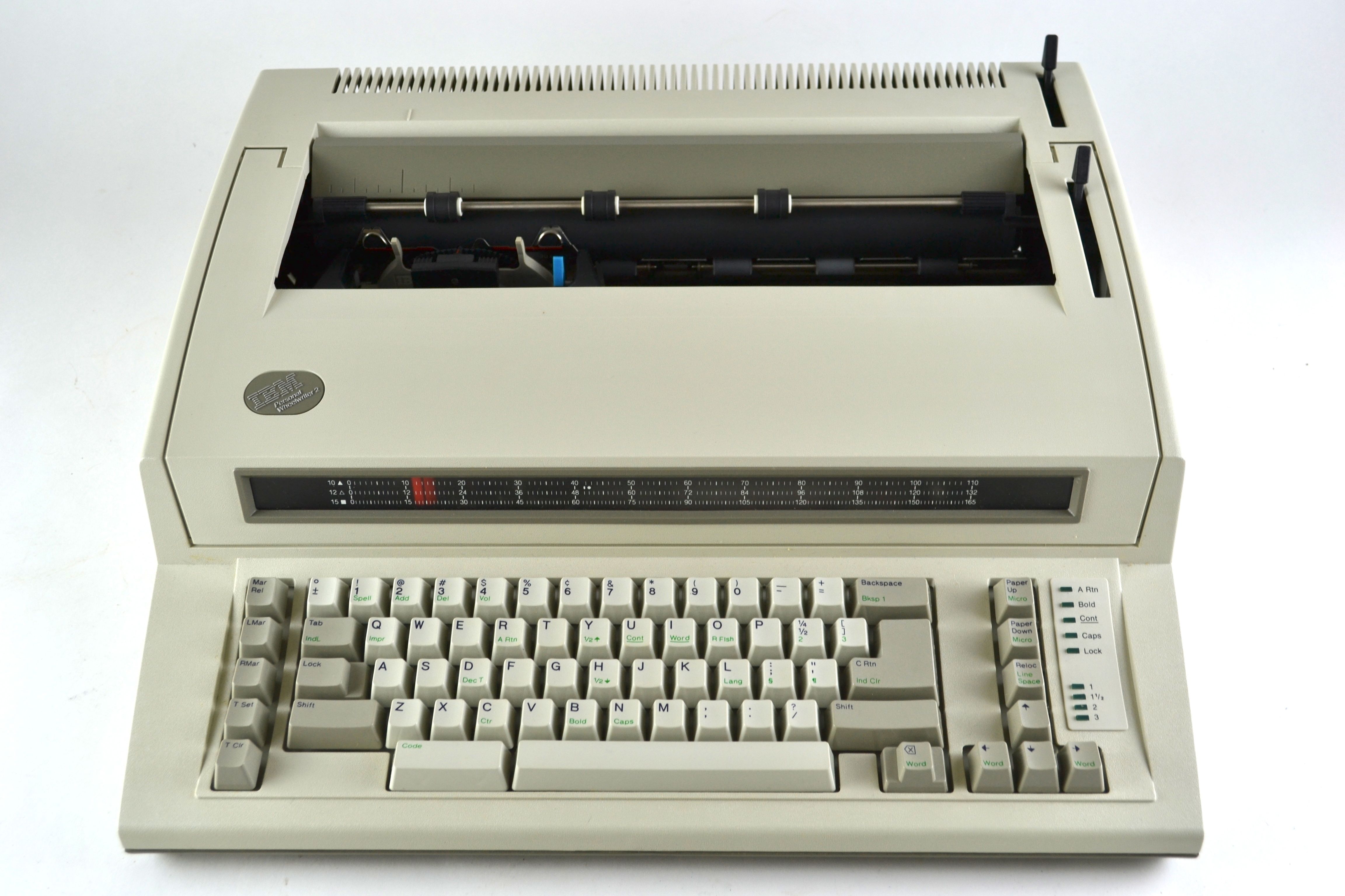 IBM Typewriter and IBM Framed Photo