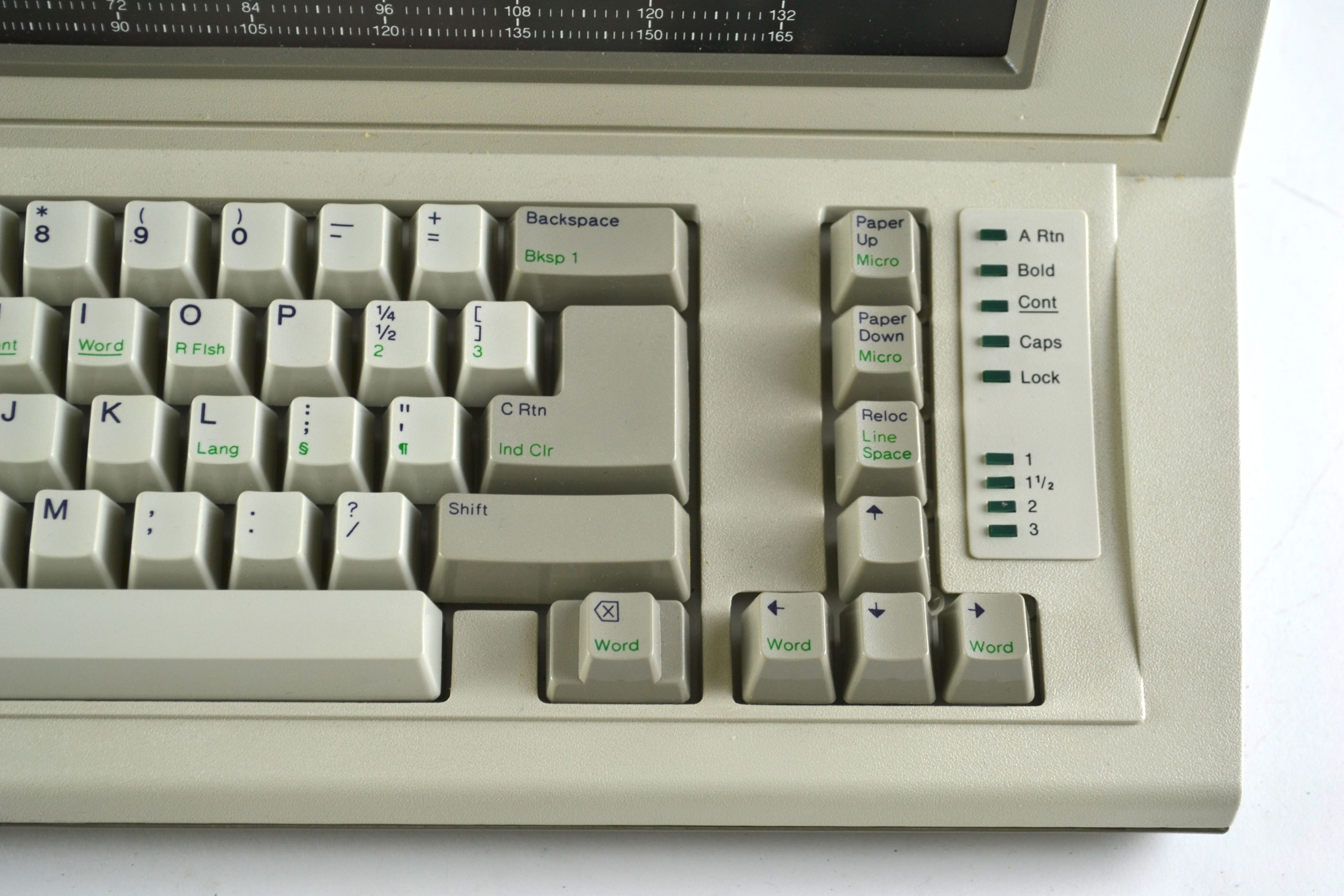 IBM Typewriter and IBM Framed Photo