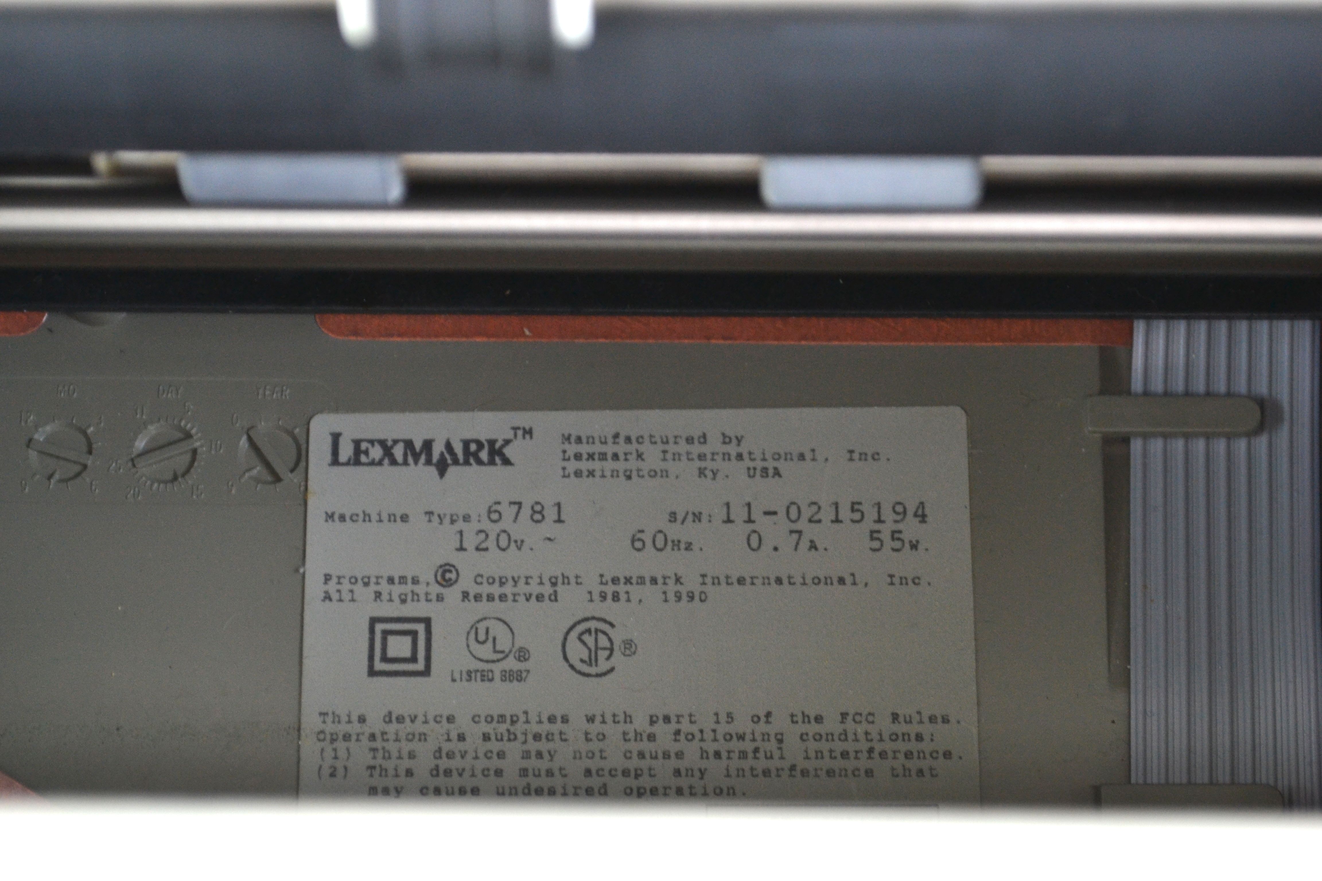 IBM Typewriter and IBM Framed Photo