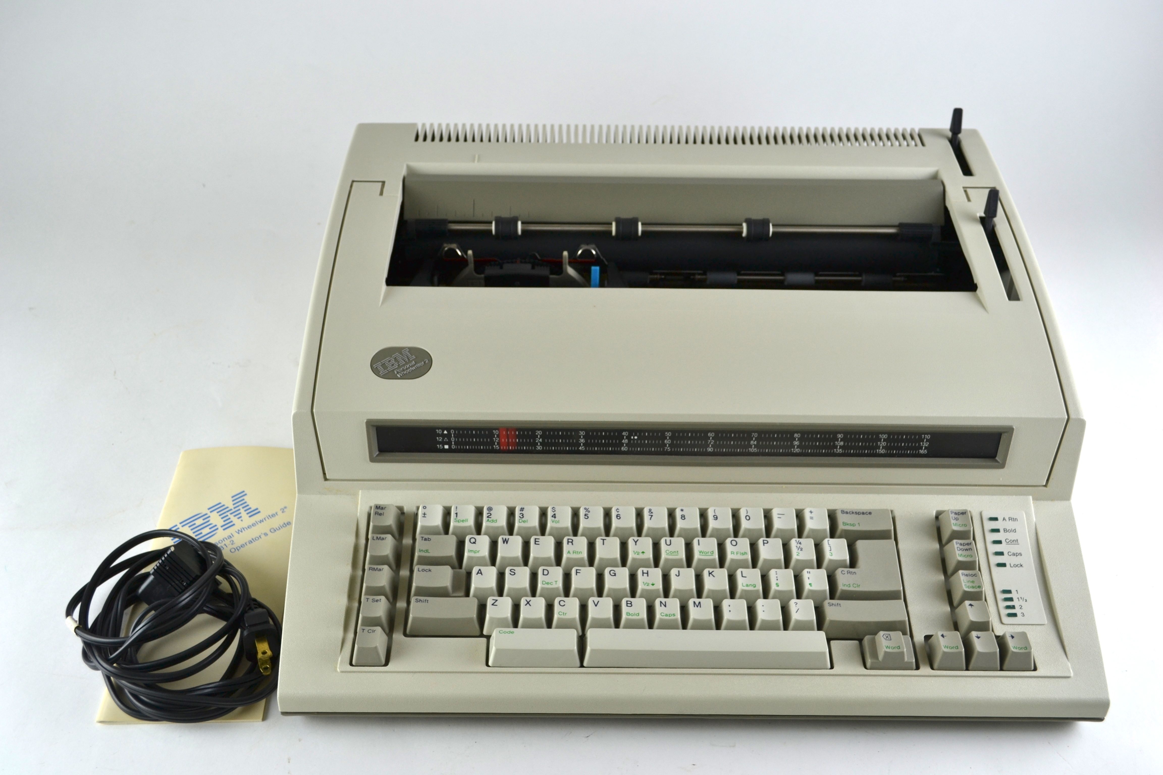 IBM Typewriter and IBM Framed Photo