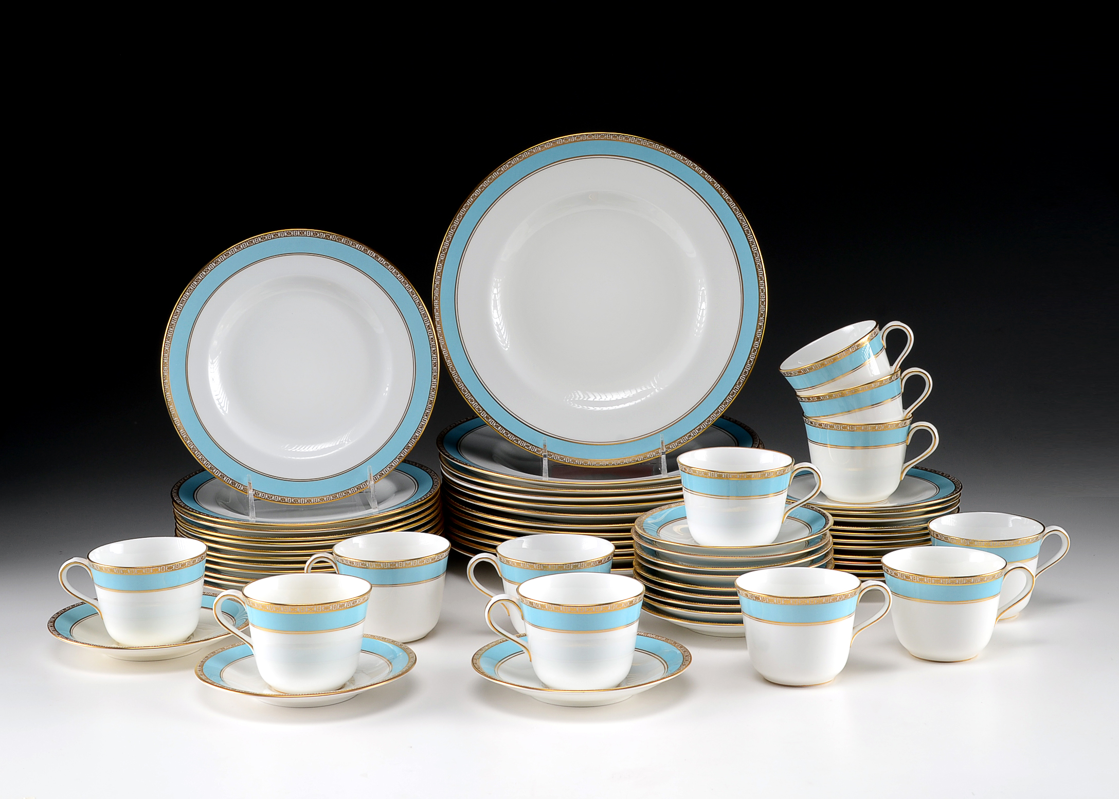60-Piece Royal Crown Derby "Fifth Avenue" China Set