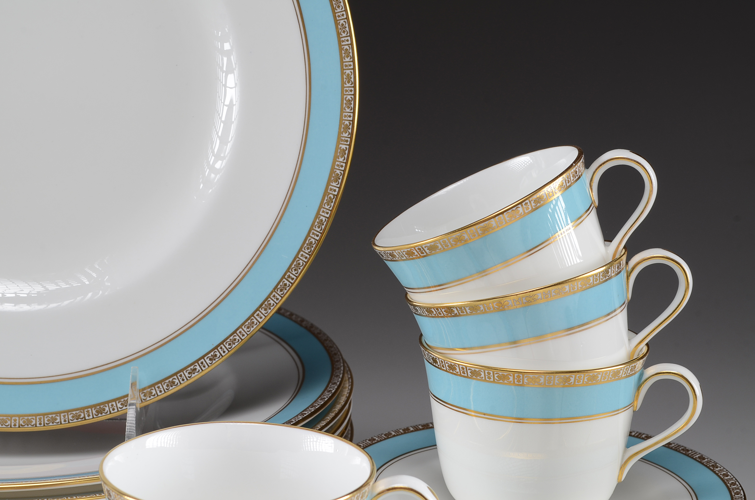 60-Piece Royal Crown Derby "Fifth Avenue" China Set