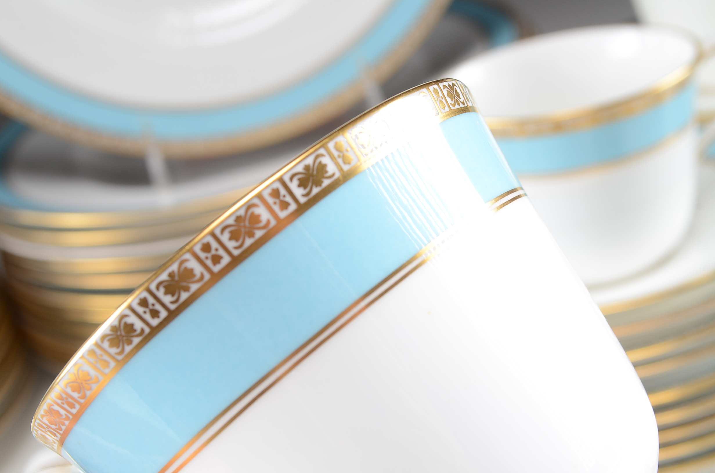 60-Piece Royal Crown Derby "Fifth Avenue" China Set