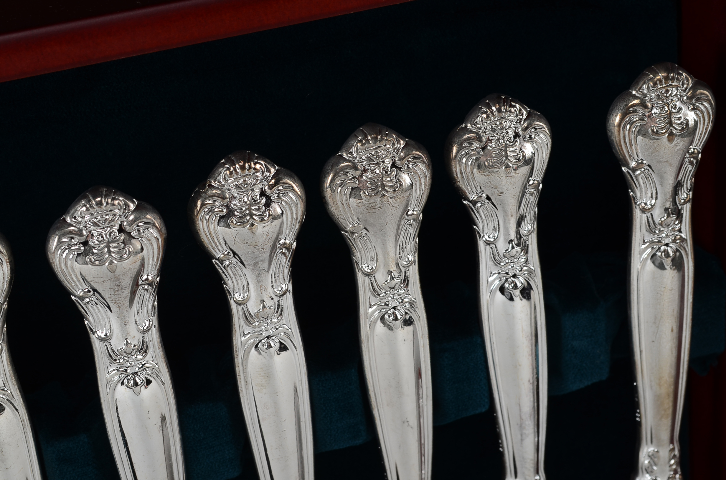 Godinger "Grand Master" Silver Plate Flatware Set