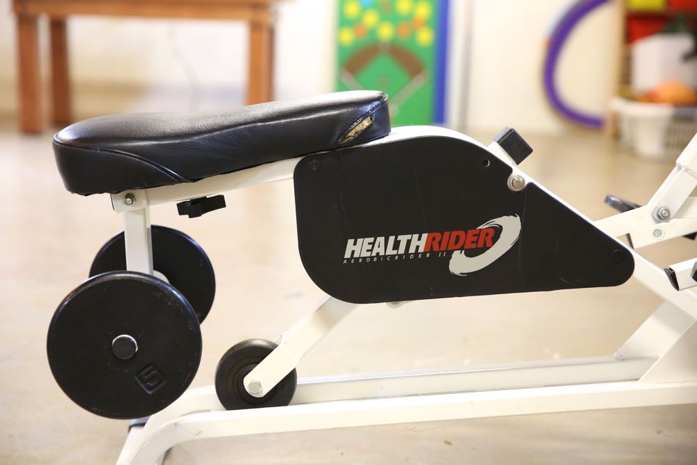 Treadmill and Health Rider Aerobic Rider