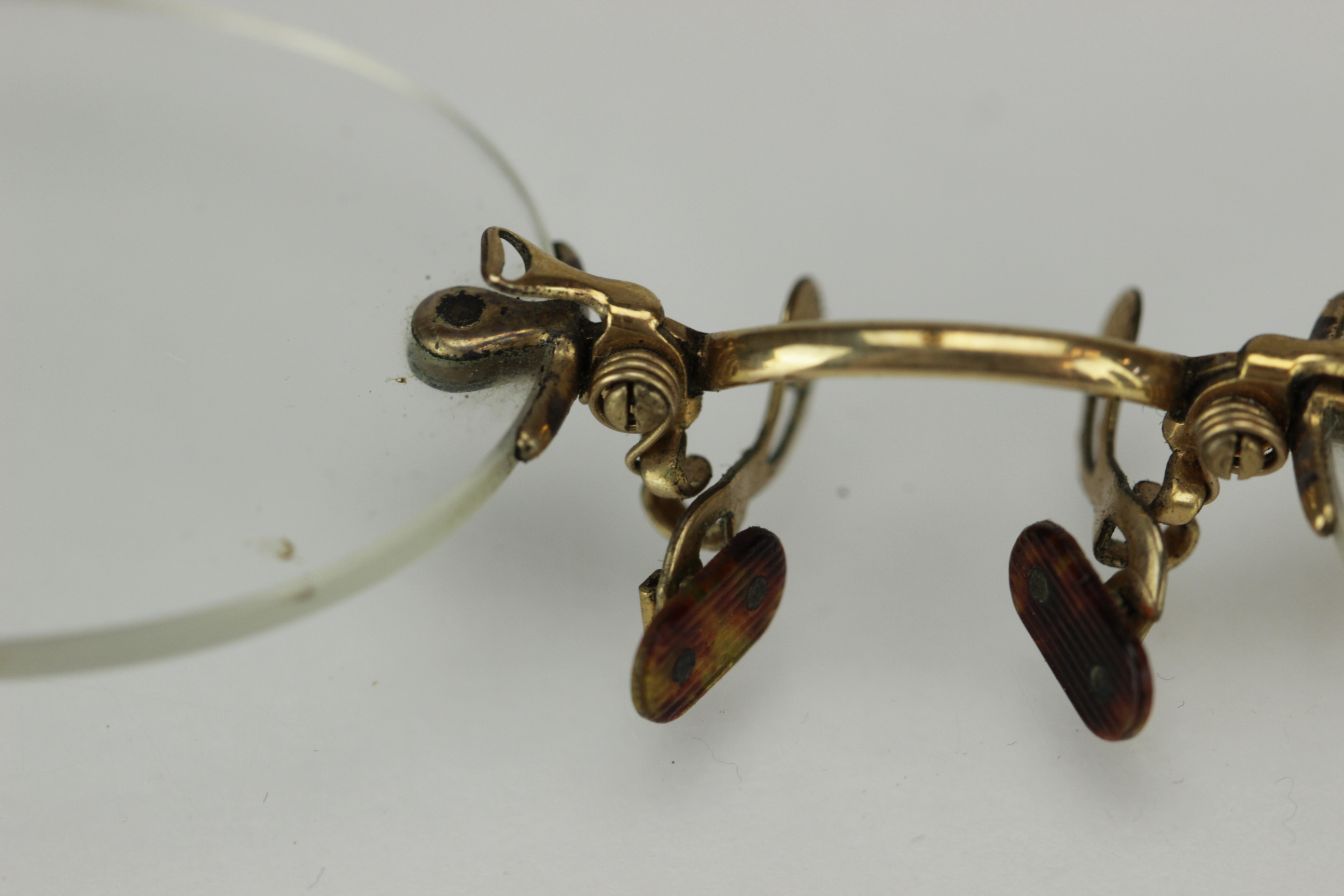 Vintage Pince-Nez Eyeglasses