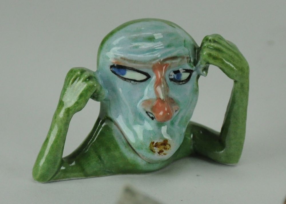 Collection of Little Horribles and Assorted Ceramic Miniatures