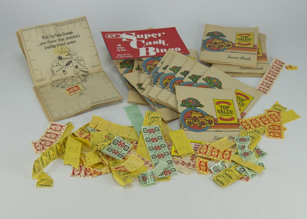 Vintage Top Value Stamps and Books
