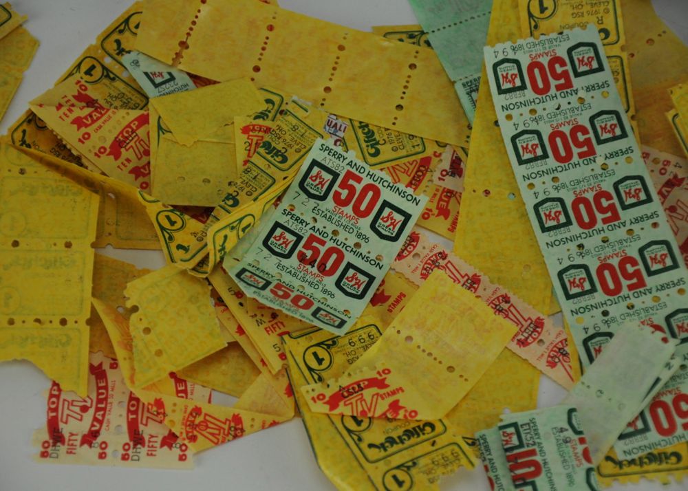 Vintage Top Value Stamps and Books