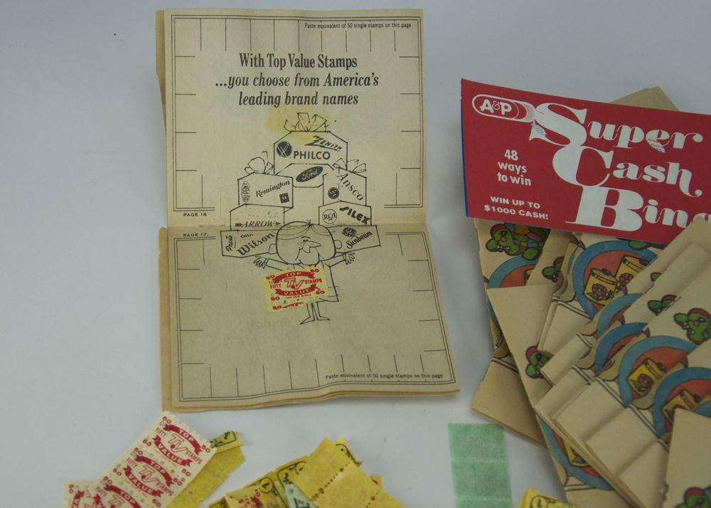 Vintage Top Value Stamps and Books