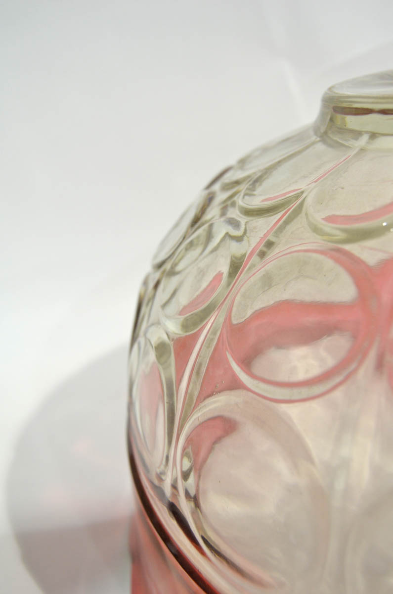 Depression Glass Punch Bowl Set with Extra Cups
