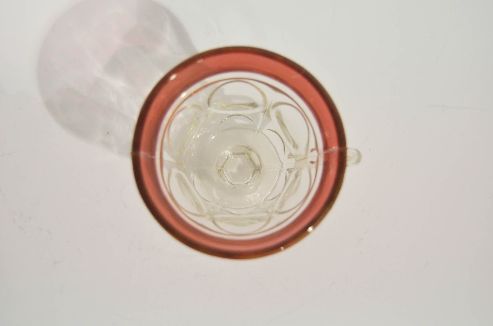 Depression Glass Punch Bowl Set with Extra Cups