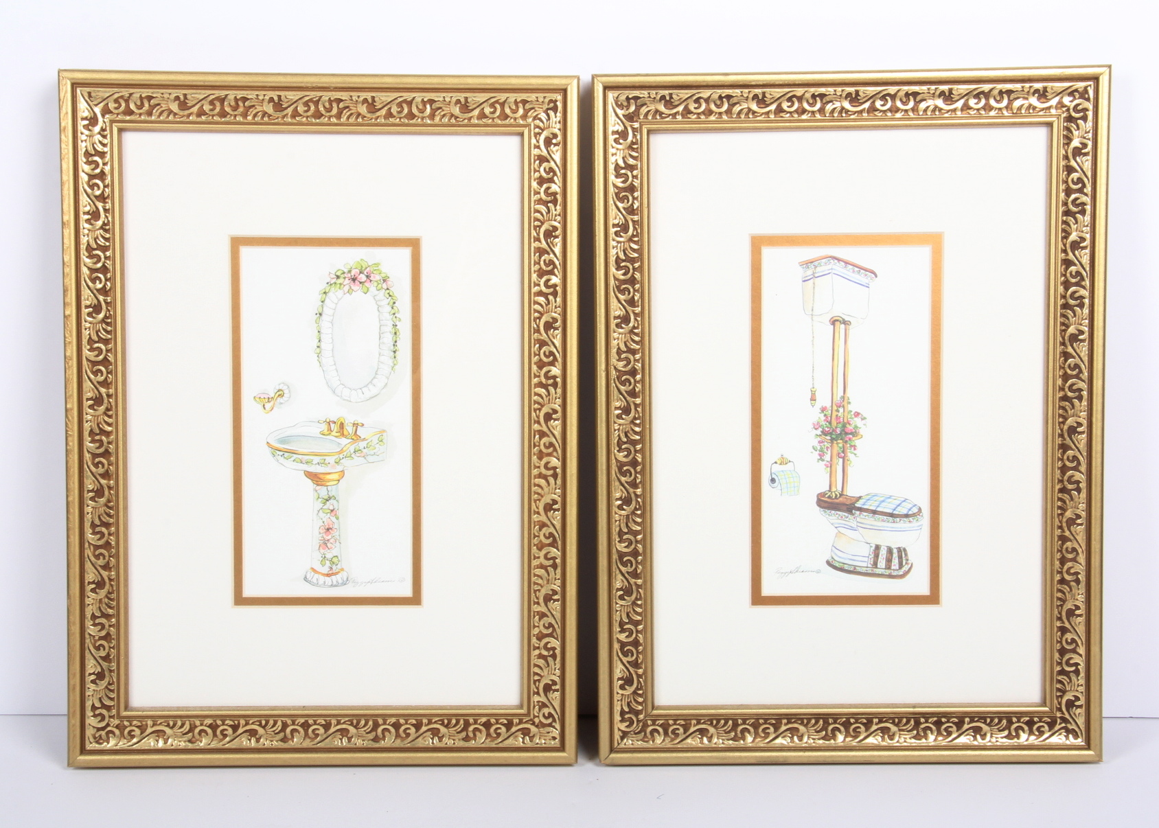 Peggy Abrams Bathroom Art Prints