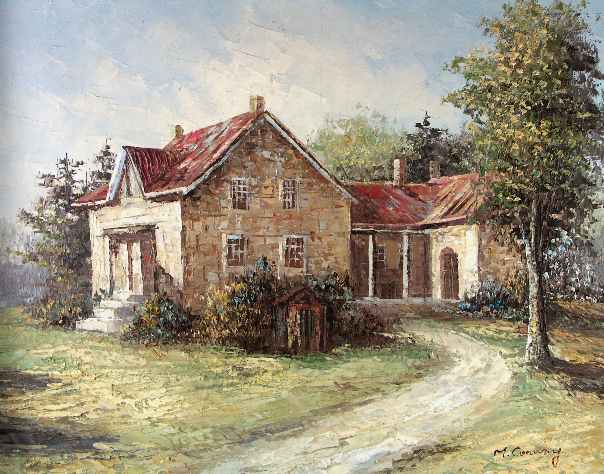 Original Oil Painting on Canvas - M. Conway