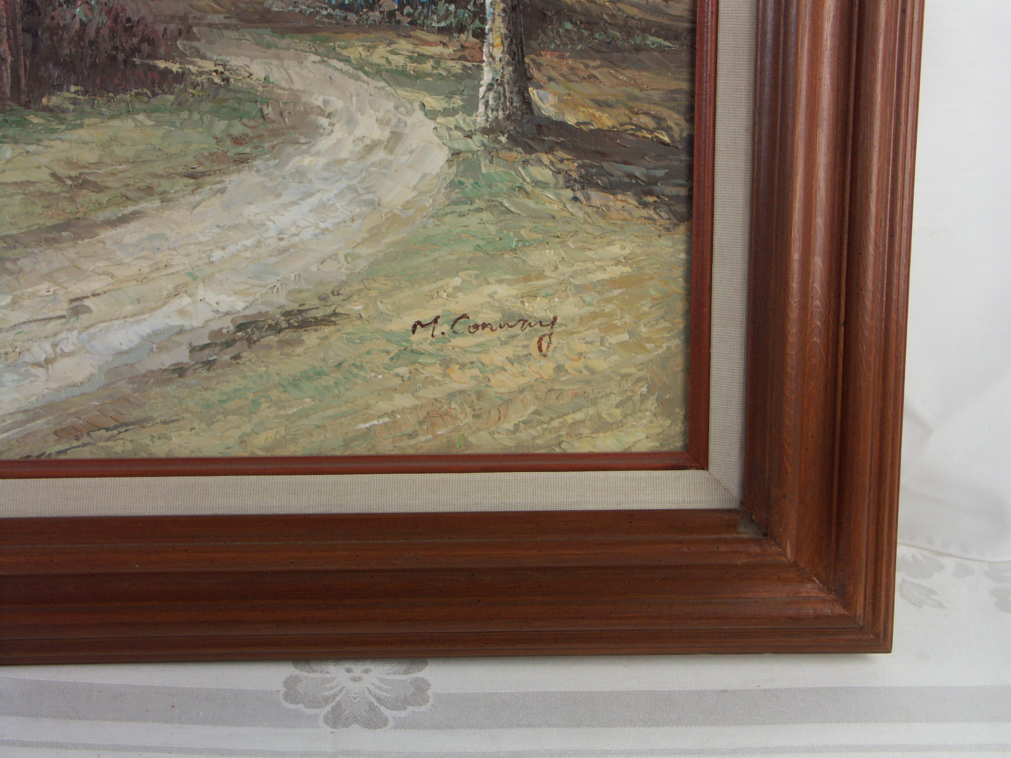 Original Oil Painting on Canvas - M. Conway